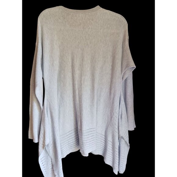 Simply Vera Vera Wang Sweater Light Gray Size XL - Picture 3 of 8